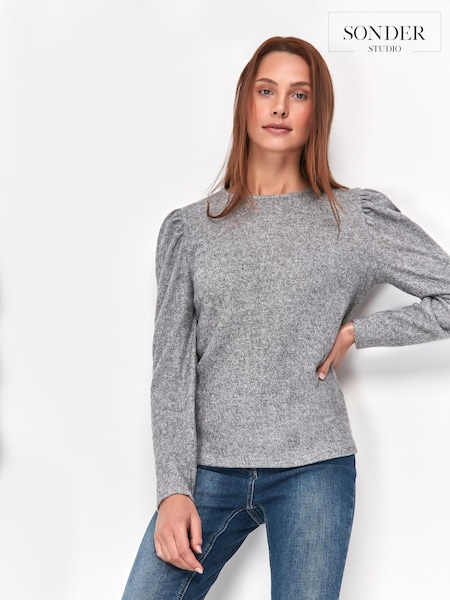 Sonder Studio Drape Shoulder Cosy Top (A94841) | €11