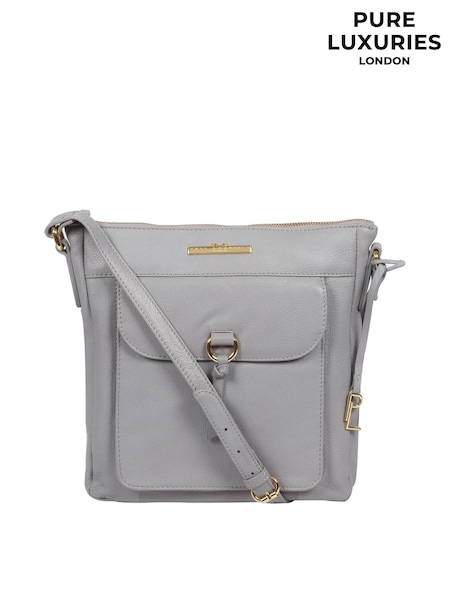Pure Luxuries London Holbroke Leather Shoulder Bag (A95295) | €75