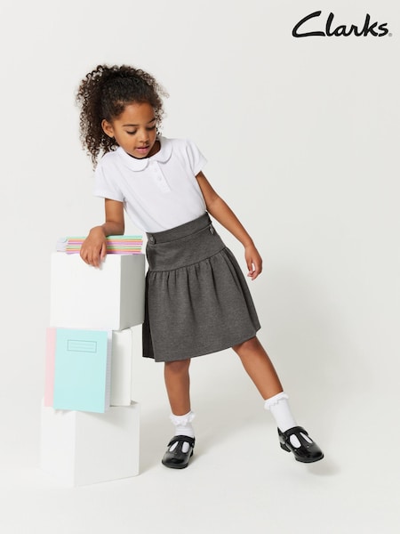Clarks Grey School Skater Skirt (A96166) | €20 - €23