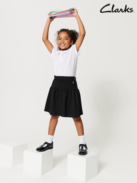 Clarks Black School Skater Skirt (A96167) | €16 - €18