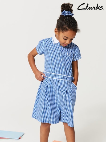 Clarks Gingham School Playsuit (A96508) | 9 € - 10 €