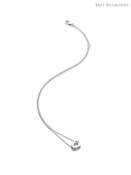Hot Diamonds Silver Plated Diamond Amulet Pendant Necklace (A96569) | €57