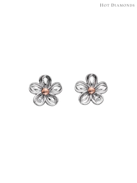 Hot Diamonds Silver Forget Me Not Earrings (A96572) | €77