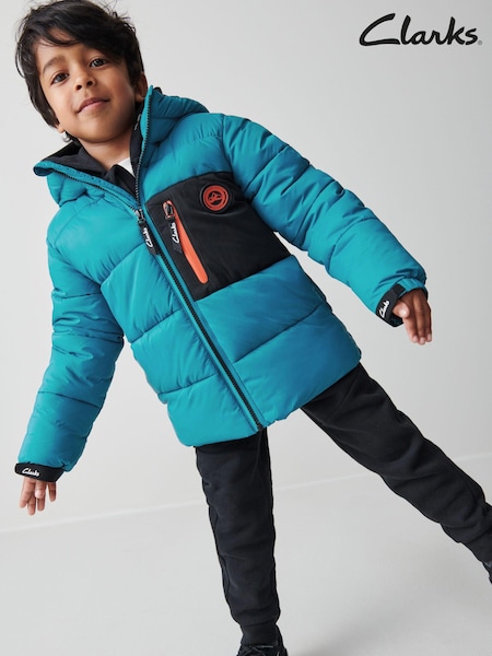 Clarks Boys Water Resistant Puffer Coat (A96630) | 250 LEI - 259 LEI