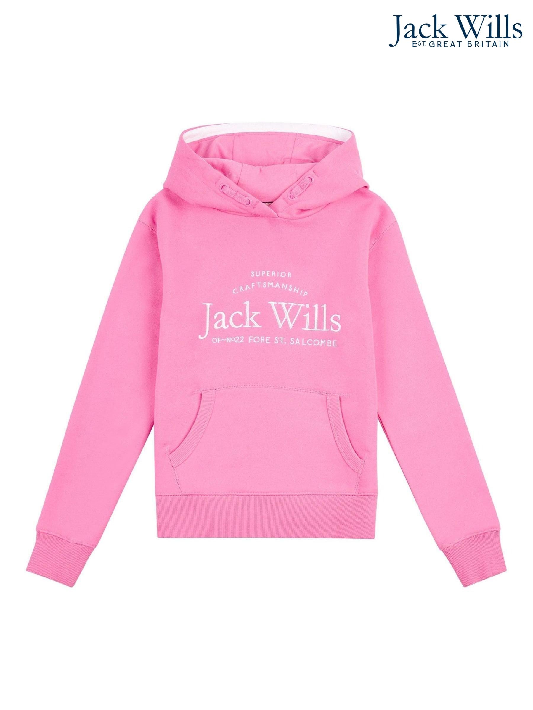 Hoodies Jack Wills Pink Casual Girlsclothing Next Luxembourg
