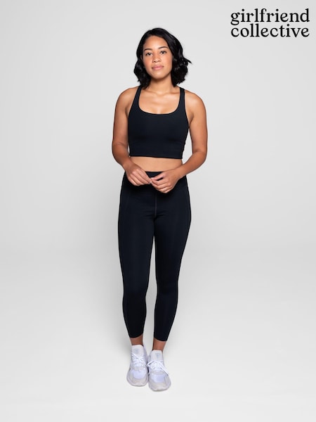 أسود - Girlfriend Collective High Rise Compressive Leggings (A96938) | ‏232 ر.س.‏