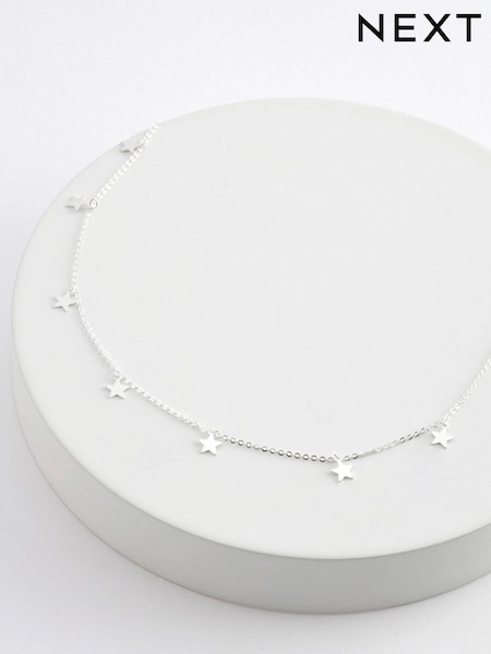 فضي - Sterling Star Necklace (A98235) | ‏91 د.إ.‏
