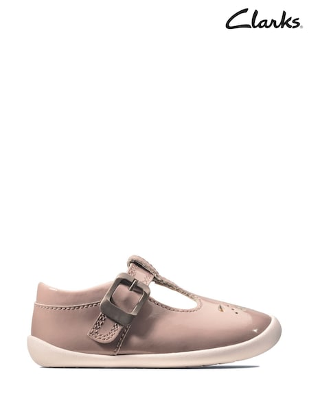 Clarks Patent First Walker Star Shoes (AA0113) | €37