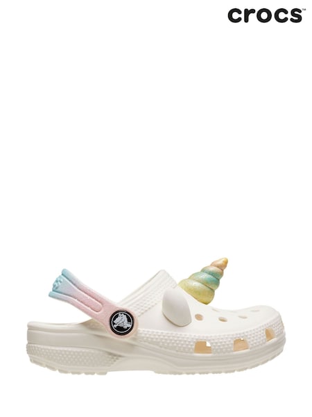 Unicorn - Crocs Toddler Classic Unicorn Clogs (AA0208) | €60