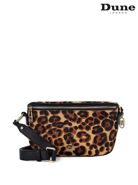 Animal - Dune London Small Dent Curved Cross-Body Bag (AA0258) | 313 LEI