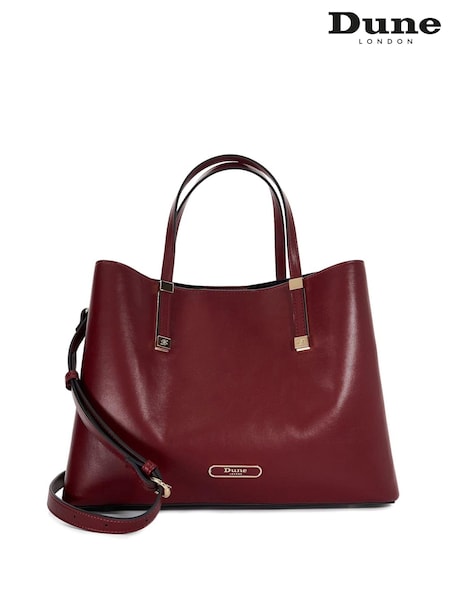 Dune London Purple Dorry Large Unlined Tote Bag (AA0270) | €118