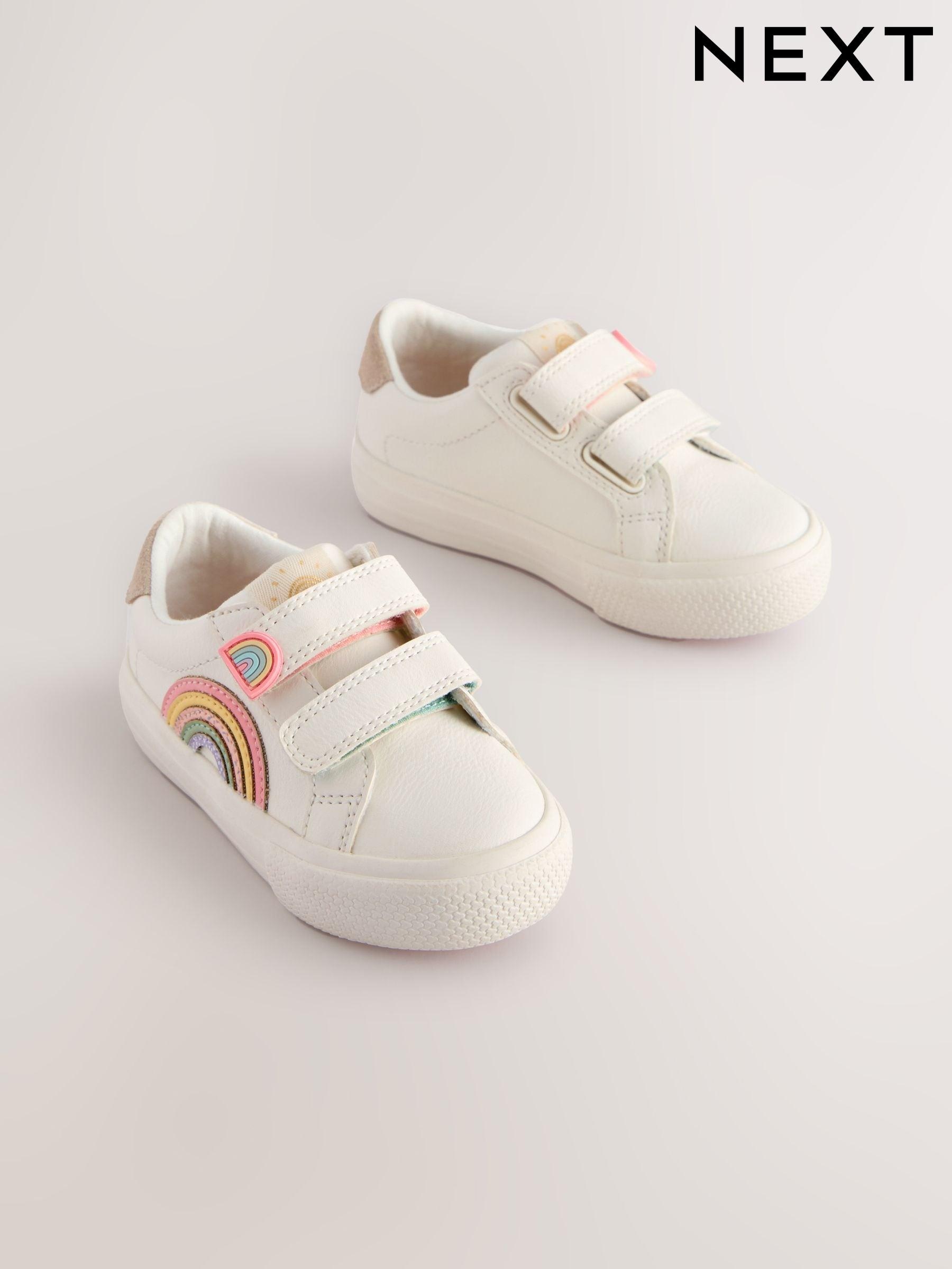 White holiday trainers top