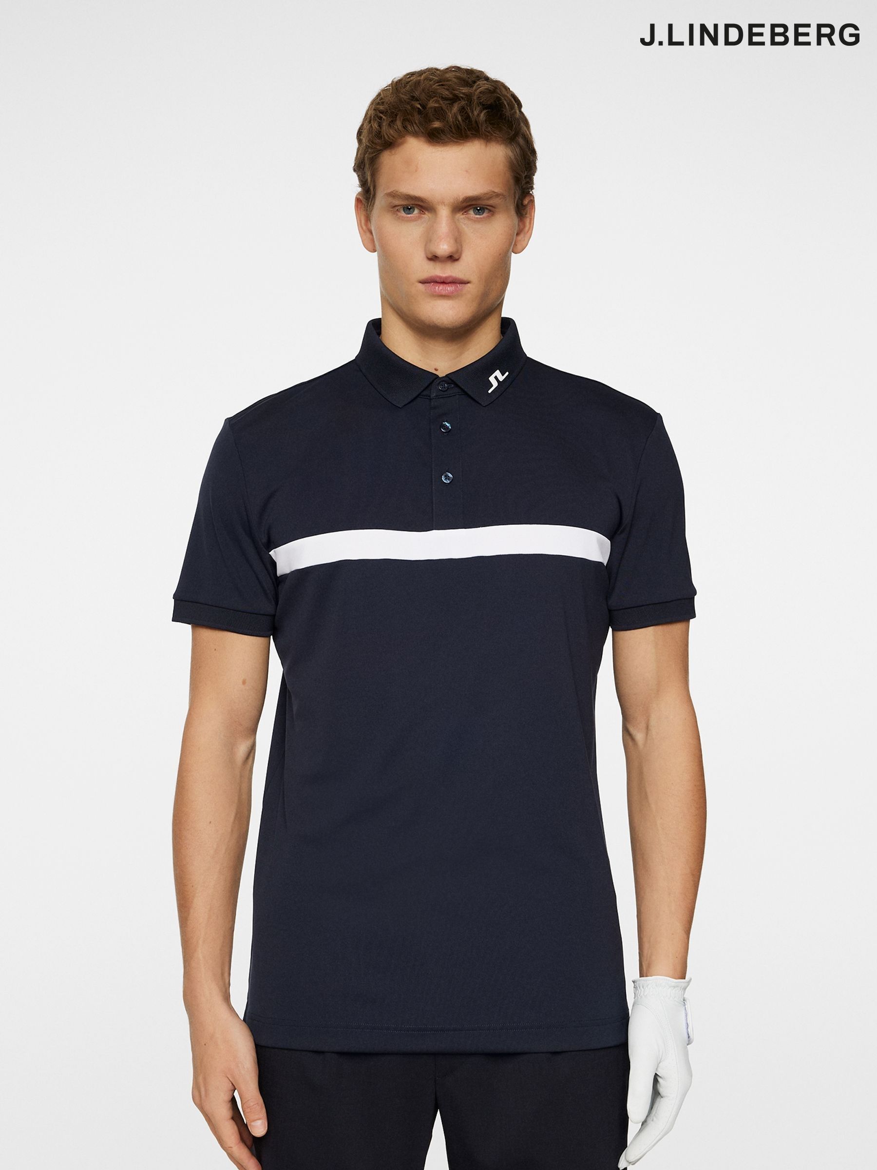 Buy Men's Tops J Lindeberg Short Sleeve Online | Next USA