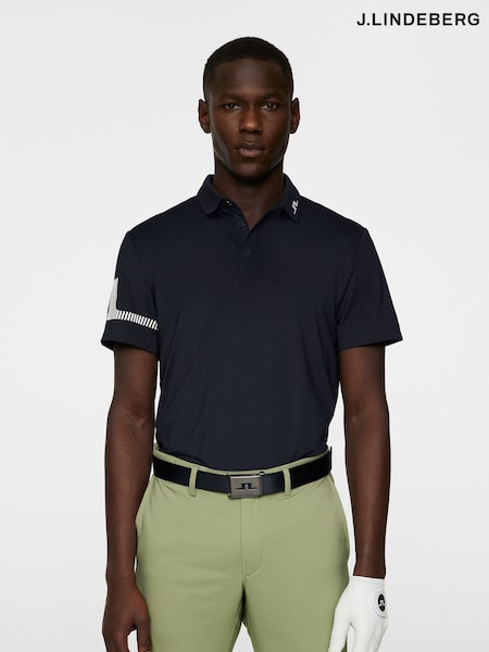J.Lindeberg Golf Heath Strike Polo Shirt (AA0312) | ‏437 د.إ.‏