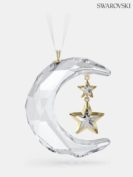 Swarovski White Holiday Magic Moon Ornament (AA0330) | €113