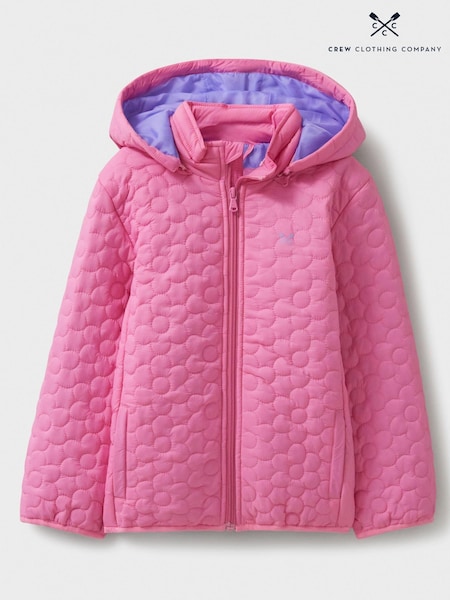 وردي - Crew Clothing Lightweight Flower Quilt Jacket (AA0408) | ‏221 د.إ.‏ - ‏ 268‏ د.إ.