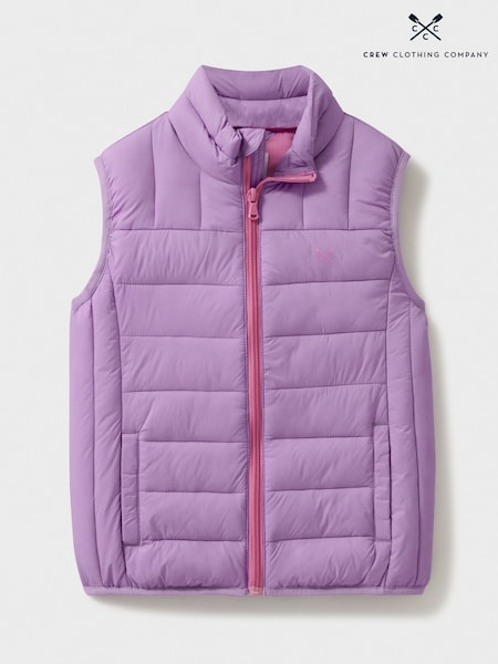 Crew Clothing Purple Lightweight Gilet (AA0412) | $41 - $53