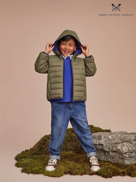 Crew Clothing Green Reversible Lightweight Lowther Jacket (AA0416) | AED171 - AED203