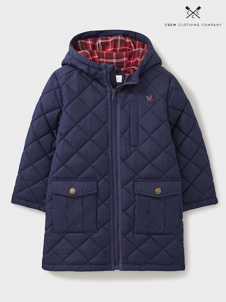 Crew Clothing Hooded Quilt Jacket (AA0443) | ‏231‏₪ - ‏272‏ ₪