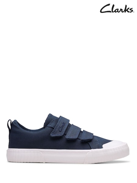 Clarks Blue Foxing Vibe kid Canvas (AA0473) | €35 - €37