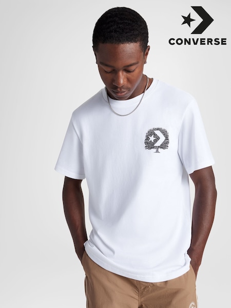 Converse Think Outside Back Graphic 100% Cotton T-Shirt (AA0499) | €30