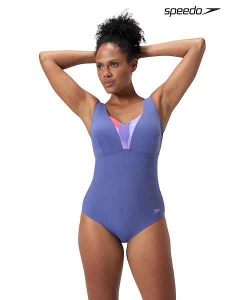 Speedo Blue Shaping Opus Gem DD+ Swimsuit (AA0631) | €86