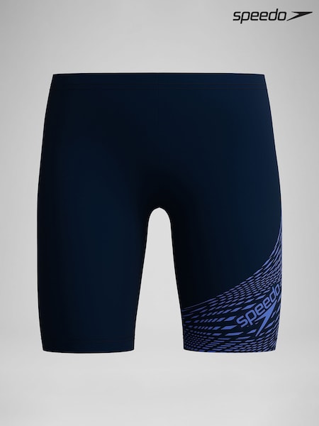 Speedo Blue Medley Logo Jammer Swim Shorts (AA0680) | €25