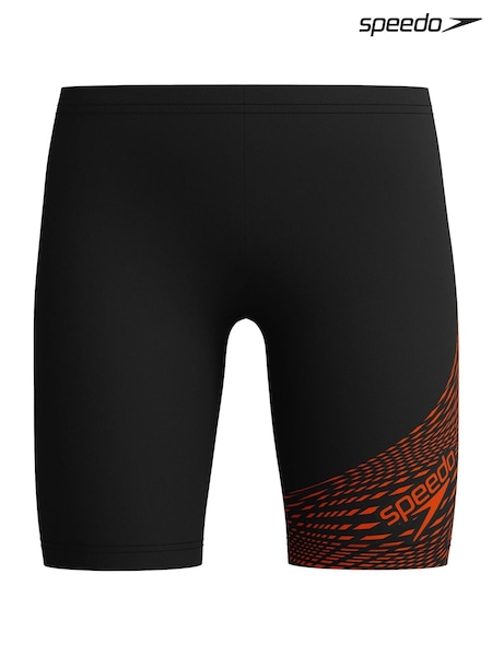 Speedo Black Medley Logo Jammer Swim Shorts (AA0692) | €25