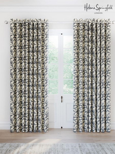 Helena Springfield Neutral Leni Lined Eyelet Eyelet Curtains (AA0772) | R$ 790 - R$ 1,480