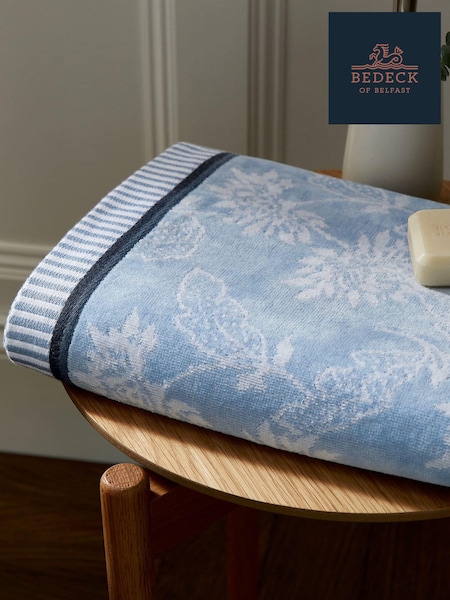 Bedeck of Belfast Chambray Blue 100% Cotton Miya Towel (AA0993) | €20 - €59