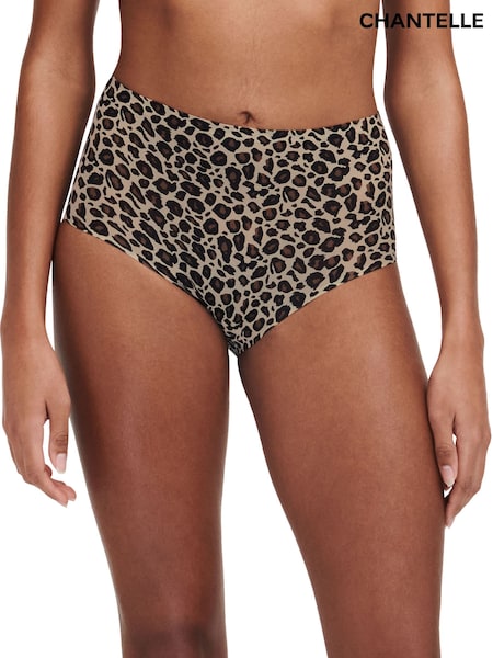 Chantelle Soft Stretch Seamless One Size High Waisted Knickers (AA1013) | €26
