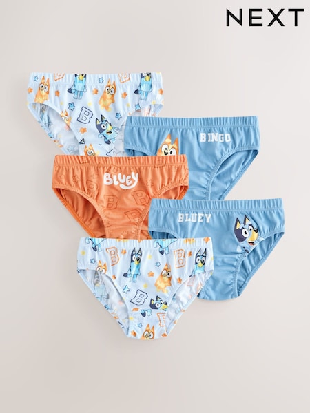 Blue Bluey Briefs 5 Pack (1.5-8yrs) (AA1143) | €15 - €17