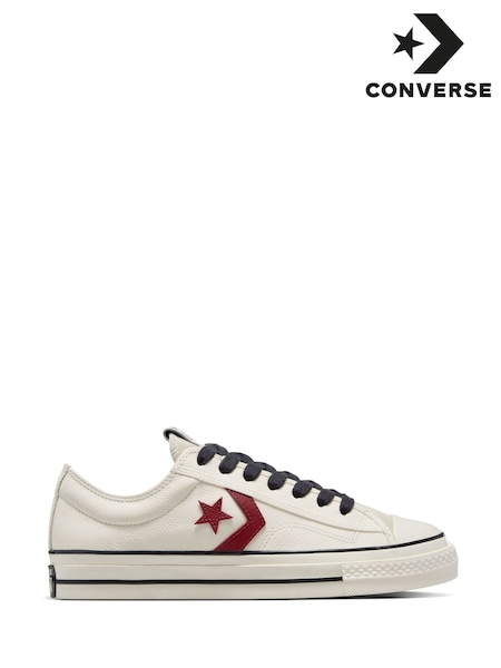 Converse Red/White Star Player 76 Low Trainers (AA1201) | $129