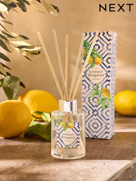 Lemon and Bergamot 50ml Fragranced Reed Diffuser (AA1398) | €10.50