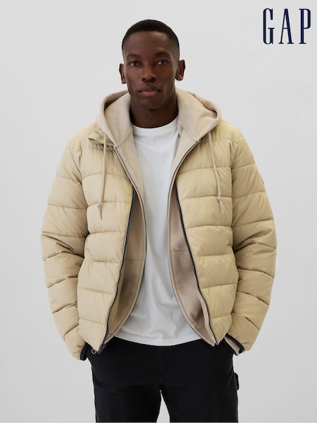 Gap Beige Cold Control Puffer Jacket (AA1443) | €66