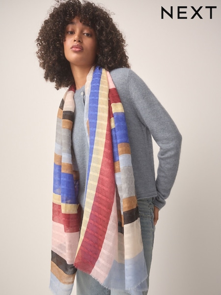 Rayas multicolor - Lightweight Scarf (AA1530) | 19 €