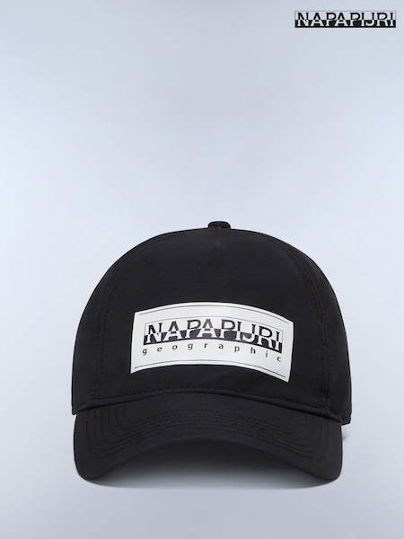 Napapijri Box Logo Baseball Black Cap (AA1786) | €40
