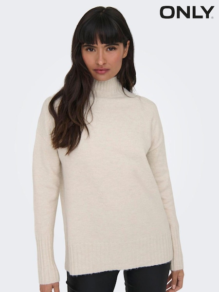 ONLY High Neck Cosy Knitted Pullover Jumper (AA1835) | 30 €