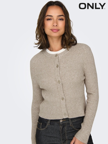 ONLY Ribbed Button Through Knitted Cardigan (AA1846) | € 37