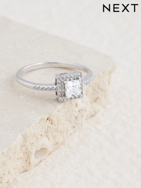 Sterling Silver - Halo Ring (AA2009) | kr360