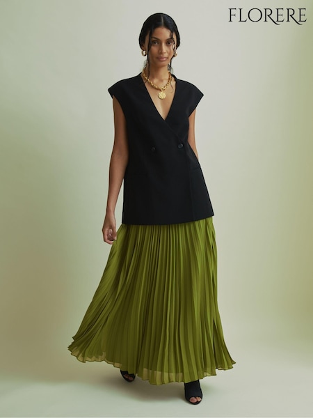 Florere Pleated Maxi Skirt (AA2030) | €195