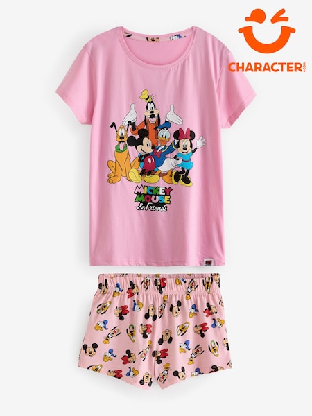Character Disney Mickey Mouse Short 100% Cotton Pyjamas (AA2043) | ‏115 د.إ.‏