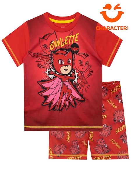 Character Red Masks Owlette Short Pyjamas (AA2075) | AED50