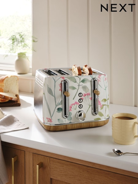 Multi Floral 4 Slice Malvern Toaster (AA2108) | €86
