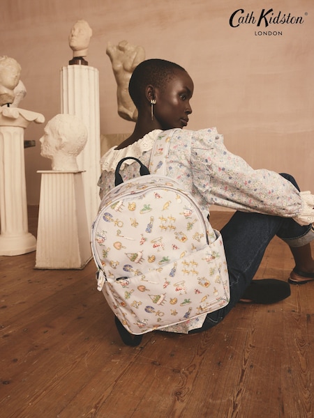 Cath Kidston Blue Charmed Compact Backpack (AA2183) | €82