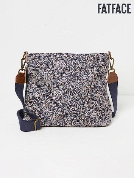 FatFace Kingston Navy Blue Canvas Bag (AA2313) | €46