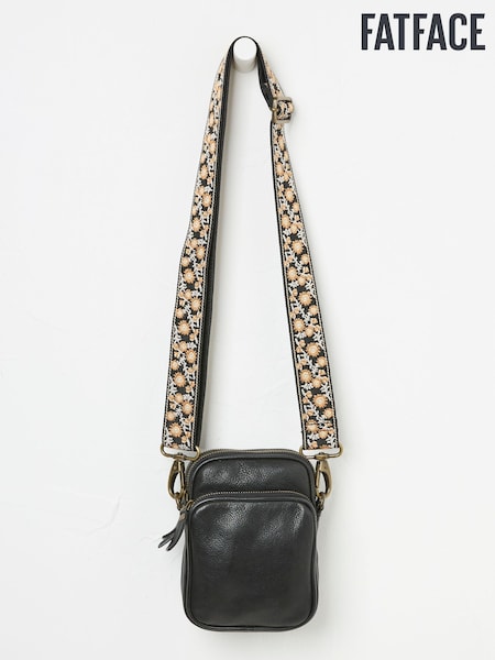 FatFace Black Large Phone Bag (AA2333) | €51
