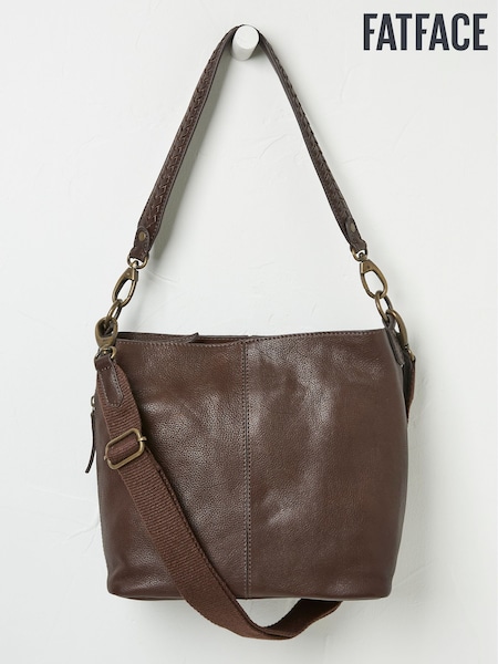 FatFace Valetta Chocolate Brown Bag (AA2337) | €99