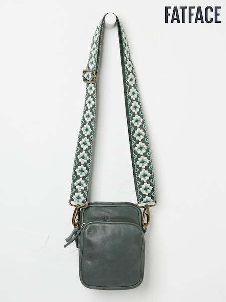 FatFace Teal Blue Large Phone Bag (AA2354) | €51