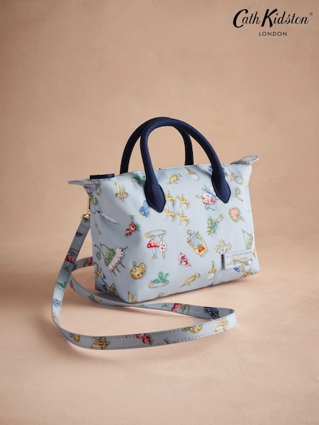Cath Kidston Blue Charmed Mini Cross-Body Tote Bag (AA2472) | ₪241